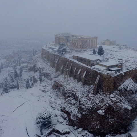Κακοκαιρία Μήδεια - Αθήνα