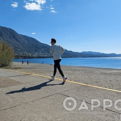Η κακοκαιρία «Μήδεια» δεν επηρέασε την Καλαμάτα - Ηλιοφάνεια και ευκαιρία για τζόκινγκ στην παραλία