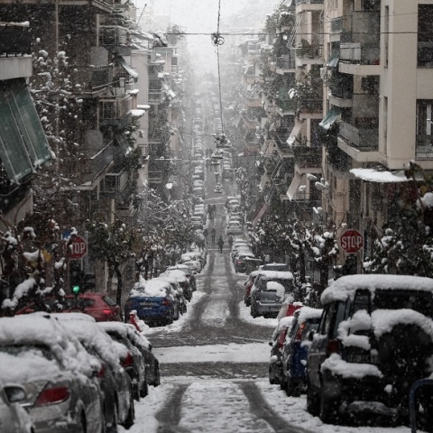 Κακοκαιρία Μήδεια - Αθήνα