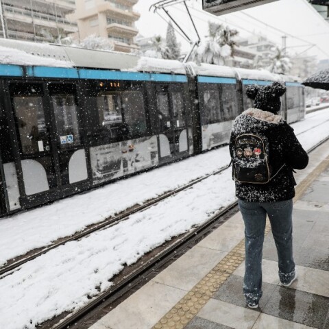 Τραμ δρομολόγια κατά την κακοκαιρία