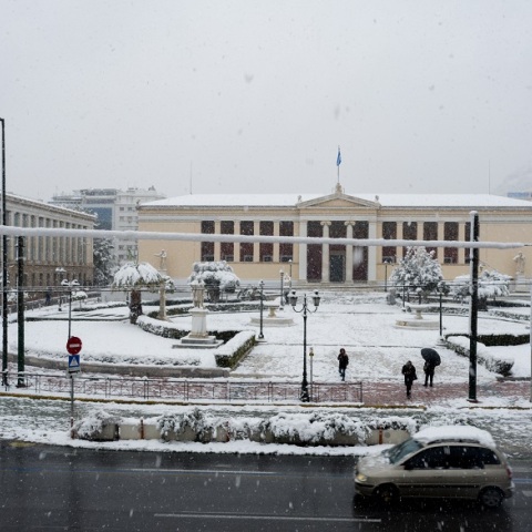 Χιόνια - Αθήνα