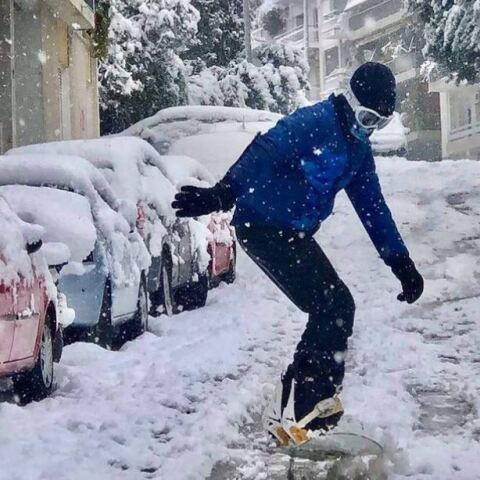 Snowboard στου Ζωγράφου