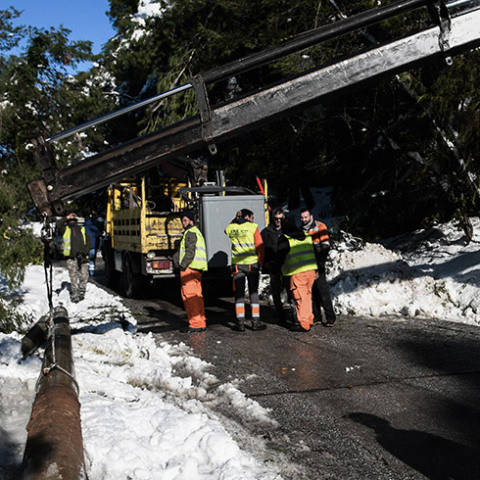 ΚΑΚΟΚΑΙΡΙΑ "ΜΗΔΕΙΑ" / ΠΡΟΒΛΗΜΑΤΑ ΑΠΟ ΤΗΝ ΧΙΟΝΟΠΤΩΣΗ ΣΤΟΝ ΔΙΟΝΥΣΟ