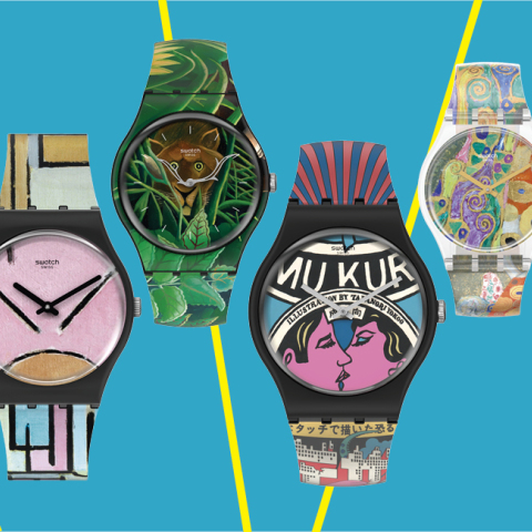 Η Swatch και το MoMA συνεργάζονται σε μία συλλογή special edition ρολογιών με έργα διάσημων καλλιτεχνών από τη συλλογή του Μουσείου.