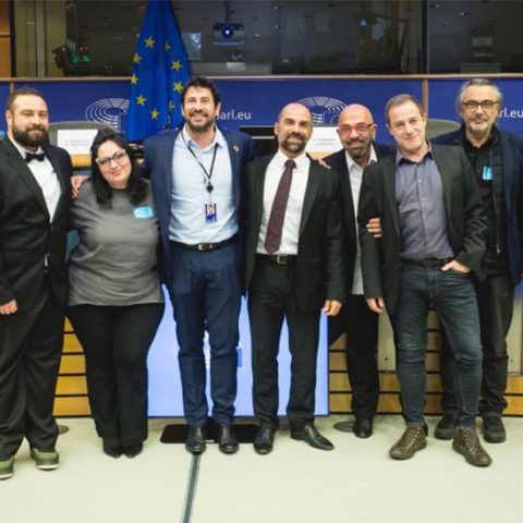 Όταν ο Δημήτρης Λιγνάδης συμμετείχε σε εκδήλωση του ΣΥΡΙΖΑ