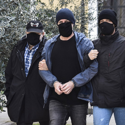 Απολογία του Δημήτρη Λιγνάδη ενώπιον της ανακρίτριας έπειτα από ένταλμα που εκδόθηκε σε βάρος του κατηγορούμενος για το αδίκημα του βιασμού κατά συρροή, Πέμπτη 25 Φεβρουαρίου 2021 