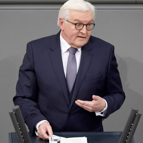 Ο πρόεδρος της Γερμανίας Φρανκ Σταϊνμάιερ