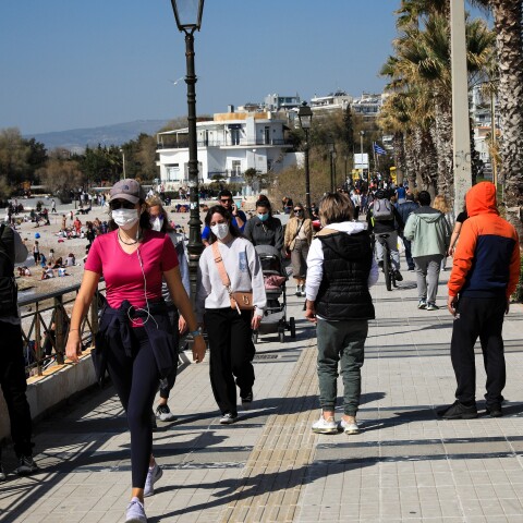 Στιγμιότυπο στην Αττική
