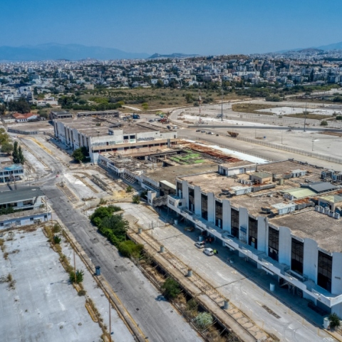 Έργα κατεδάφισης στο παλιό Αεροδρόμιο Ελληνικού