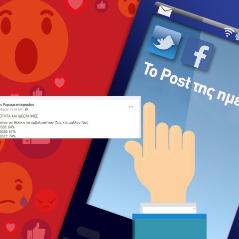 Ανάρτηση του Πέτρου Παπασαραντόπουλου στα social media