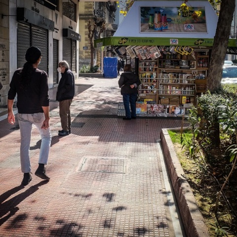 Στιγμιότυπο από το lockdown στην Αθήνα 