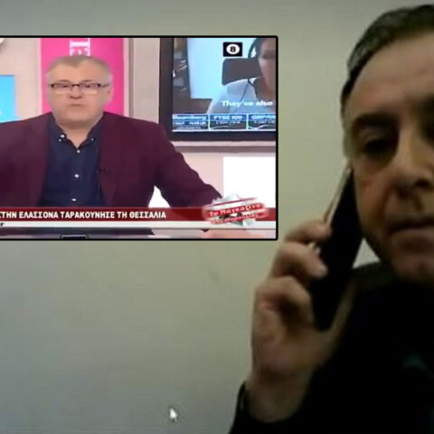 Ο βουλευτής Χρήστος Κέλλας ήταν σε live σύνδεση όταν σημειώθηκε ο νέος σεισμός 5,9 Ρίχτερ στην Ελασσόνα, όπως και ο παρουσιαστής στο Θεσσαλία TV