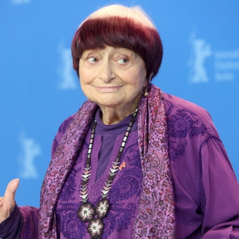 Η Ανιές Βαρντά στο Διεθνές Φεστιβάλ Κινηματογράφου του Βερολίνου, το 2019 