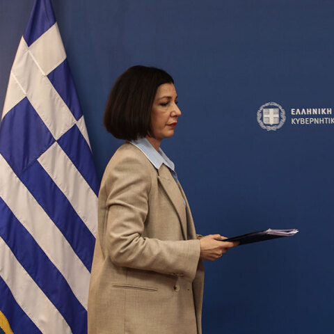 Αριστοτελία Πελώνη, κυβερνητική εκπρόσωπος