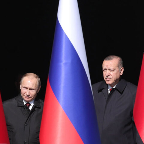 Βλαντίμιρ Πούτιν και Ρετζέπ Ταγίπ Ερντογάν