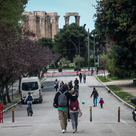 Στιγμιότυπο στην Αττική 