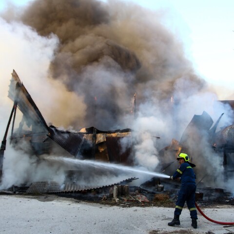 Φωτιά στη Ραφήνα  