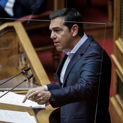 Ο πρόεδρος του ΣΥΡΙΖΑ, Αλέξης Τσίπρας