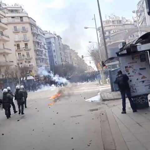 Επεισόδια στη Θεσσαλονίκη 