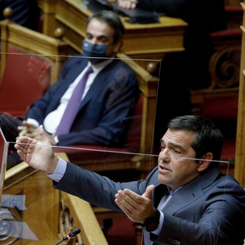 Κυριάκος Μητσοτάκης - Αλέξης Τσίπρας 