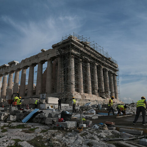Ακρόπολη: Συνεχίζονται τα έργα στον αρχαιολογικό χώρο
