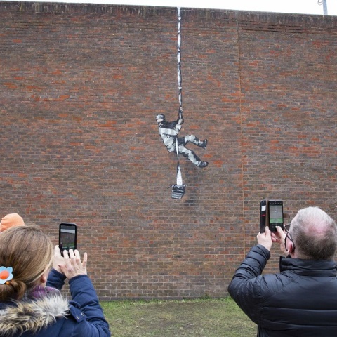 Το έργο του Banksy «Απόδραση»