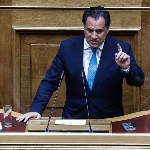 Ο υπουργός Ανάπτυξης και Επενδύσεων, Άδωνις Γεωργιάδης 