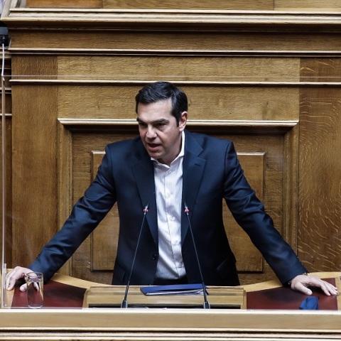 Ο πρόεδρος του ΣΥΡΙΖΑ, Αλέξης Τσίπρας