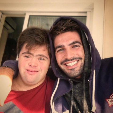 Ο Νικόλας και ο Γιώργος Τζερεμές