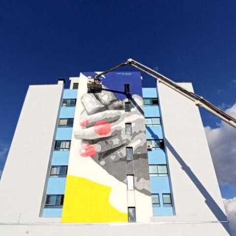 Τοιχογραφία για τα Παιδιά με Χρόνιες Ρευματοπάθειες στο Ιπποκράτειο Θεσσαλονίκης  