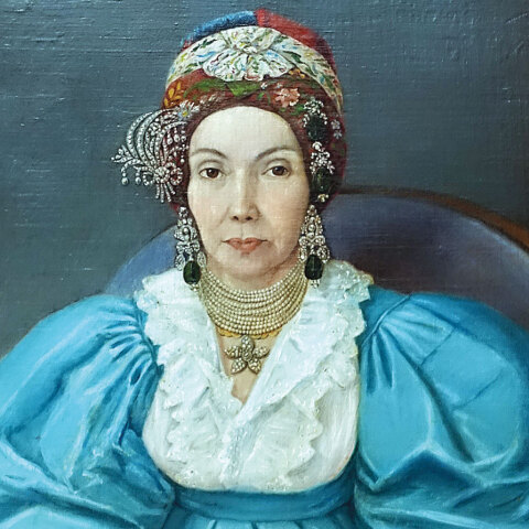 Εικόνα από το βιβλίο «Μόδα και Πολυτέλεια στη Βλαχία της Ελληνικής Επανάστασης», εκδόσεις Ακρίτας-Πορφύρα