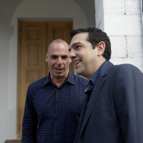  Γιάνης Βαρουφάκης - Αλέξης Τσίπρας 