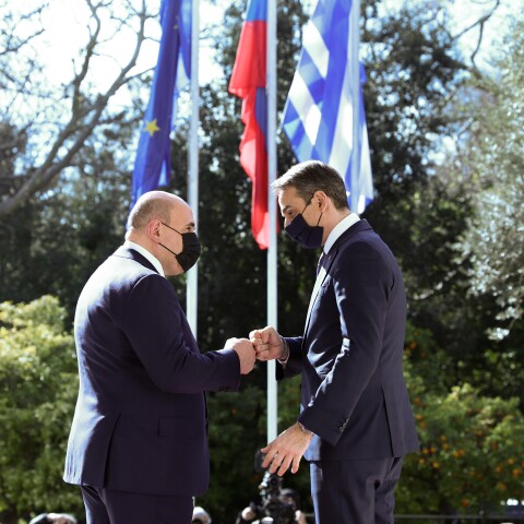 Κυριάκος Μητσοτάκης - Μιχαήλ Μισούστιν 