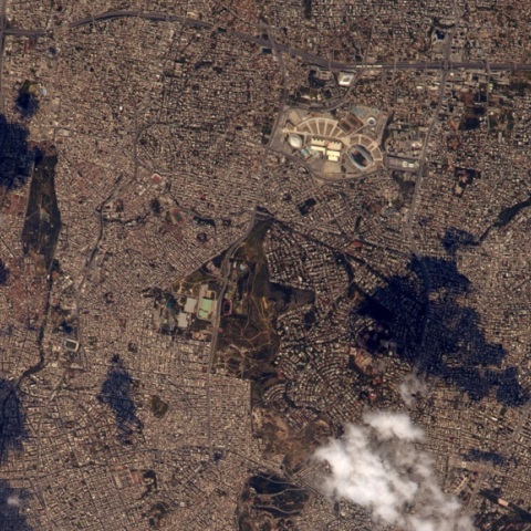 Η Αθήνα από το Διάστημα