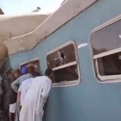 Σύγκρουση τρένων στην Αίγυπτο