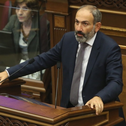 Ο πρωθυπουργός της Αρμενίας, Nikol Pashinyan