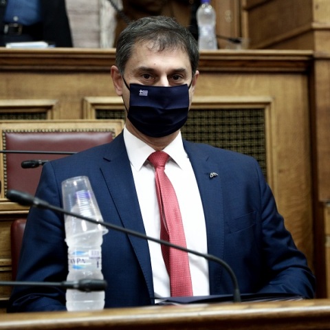 Ο υπουργός Τουρισμού, Χάρης Θεοχάρης