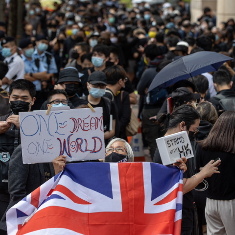Χονγκ Κονγκ: Διαδήλωση ενντίον της κινεζικής πολιτικής