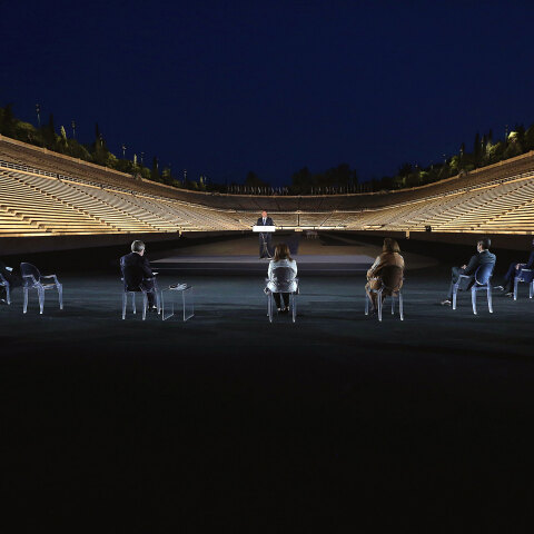 Εντυπωσιακός ο νέος φωτισμός στο Καλλιμάρμαρο