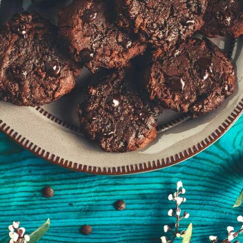 Σοκολατένια μπισκότα-brownie