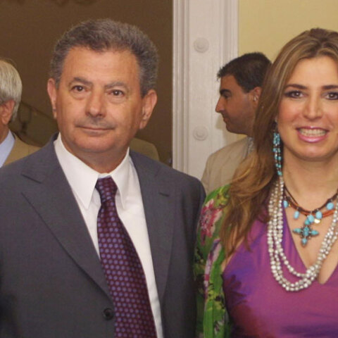 Σήφης Βαλυράκης και η σύζυγός του, Μίνα (ΦΩΤΟ ΑΡΧΕΙΟΥ)