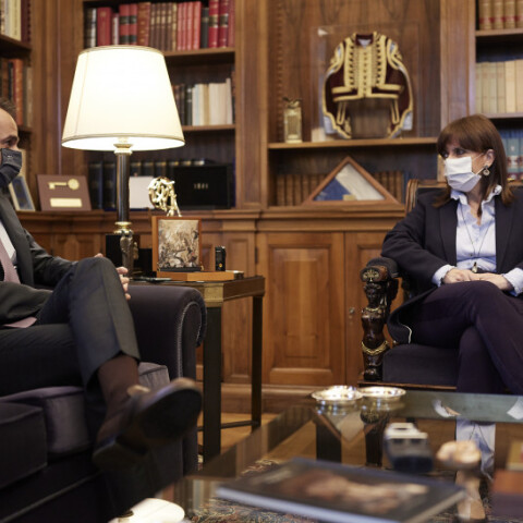 Kυριάκος Μητσοτάκης- Κατερίνα Σακελλαροπούλου