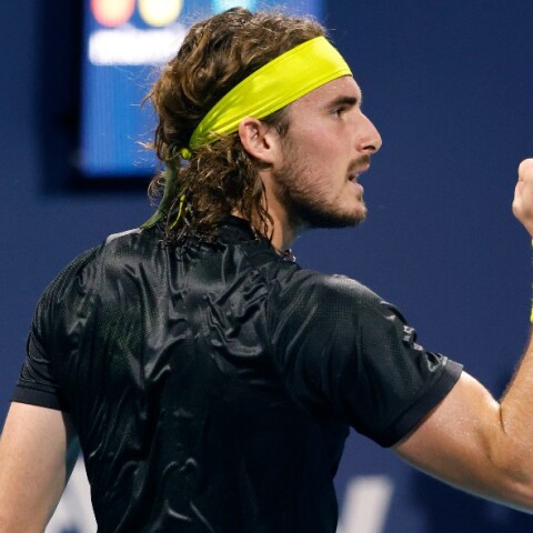 Ο Στέφανος Τσιτσιπάς στο Miami Open