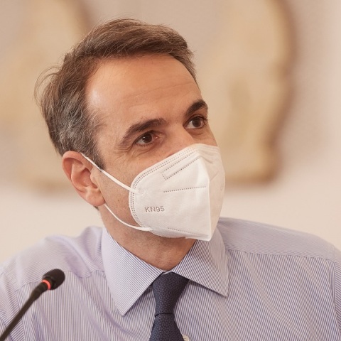 Ο πρωθυπουργός Κυριάκος Μητσοτάκης 