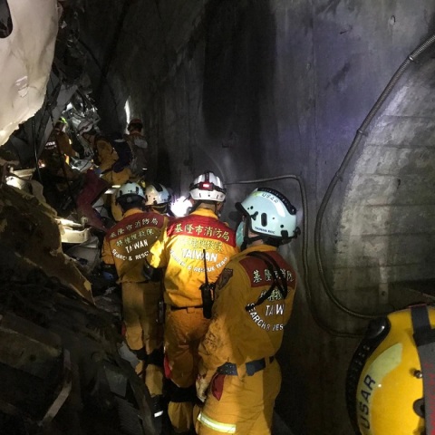 Σιδηροδρομικό δυστύχημα στην Ταϊβάν