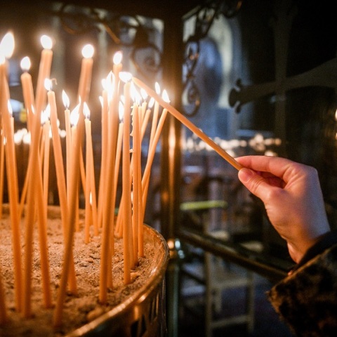 Εκκλησία - Κεριά