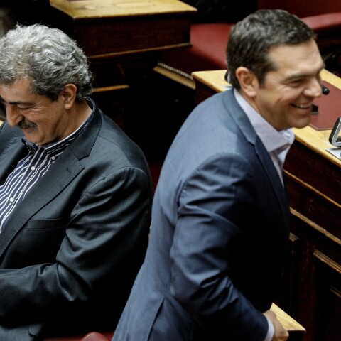 Παύλος Πολάκης - Αλέξης Τσίπρας  