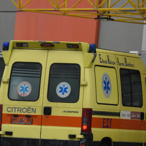 Ασθενοφόρο του ΕΚΑΒ (ΦΩΤΟ ΑΡΧΕΙΟΥ)