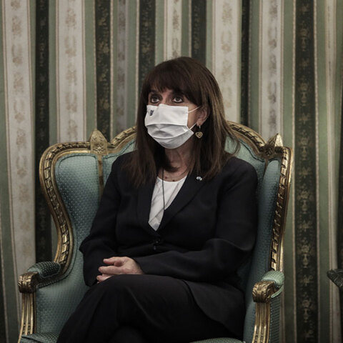 Κατερίνα Σακελλαροπούλου - Η Πρόεδρος της Δημοκρατίας εξέφρασε τα συλλυπητήριά της για τον πρίγκιπα Φίλιππο