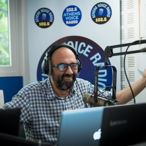 Ο δημοσιογράφος Νίκος Ζαχαριάδης